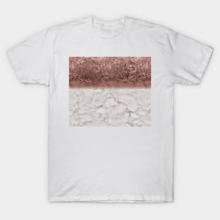 Industrial rose marble T-Shirt